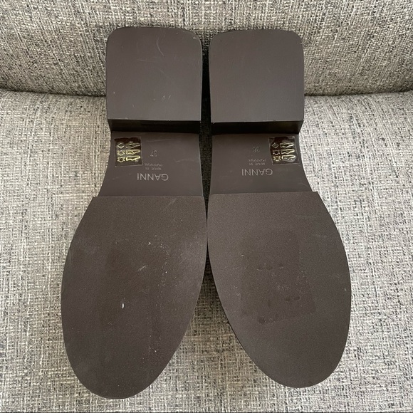 NEW Ganni White Embellished Loafer - Picture 6 of 11